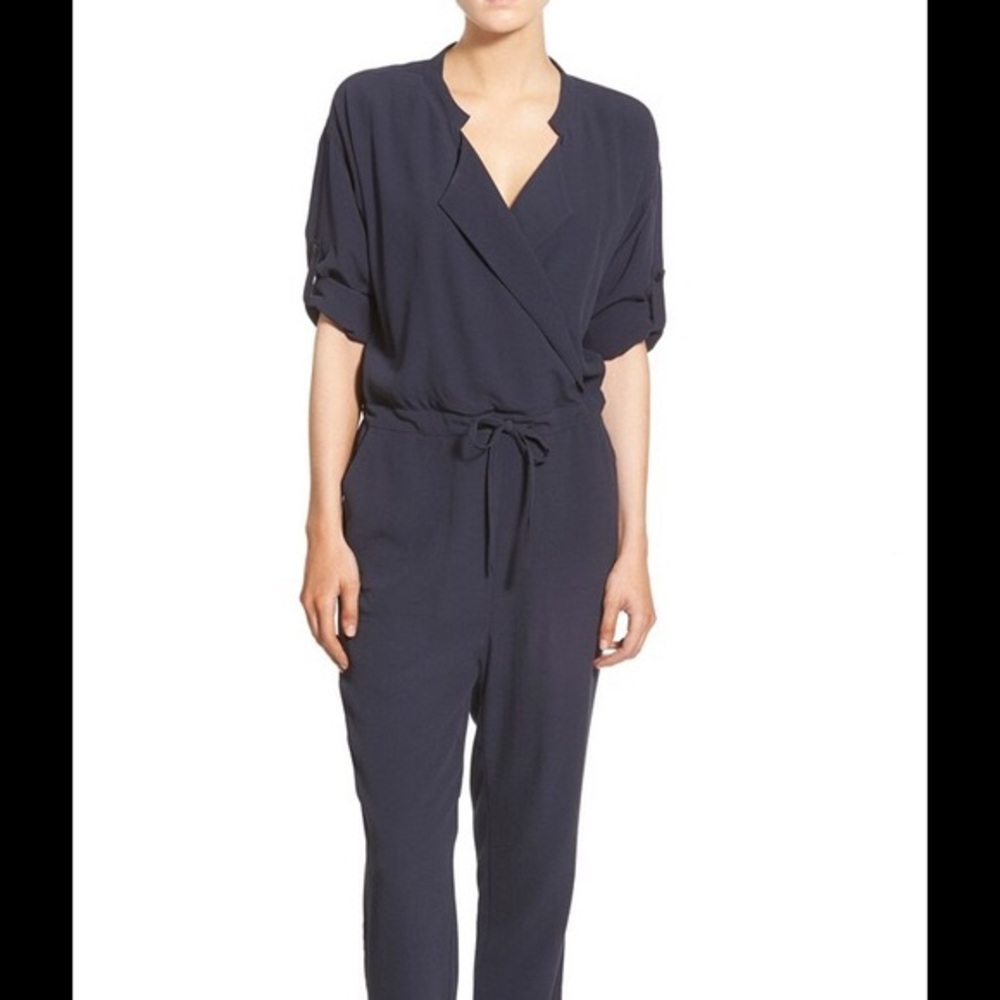 Navy jumpsuit